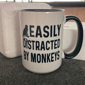 Monkey Mug 15oz - Brand New